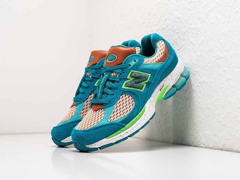 New Balance x Salehe Bembury x 2002R Water Be The Guide бирюзовые замша женские (AR26727) - фото 2 New Balance x Salehe Bembury x 2002R Water Be The Guide бирюзовые замша женские (AR26727) - фото 2