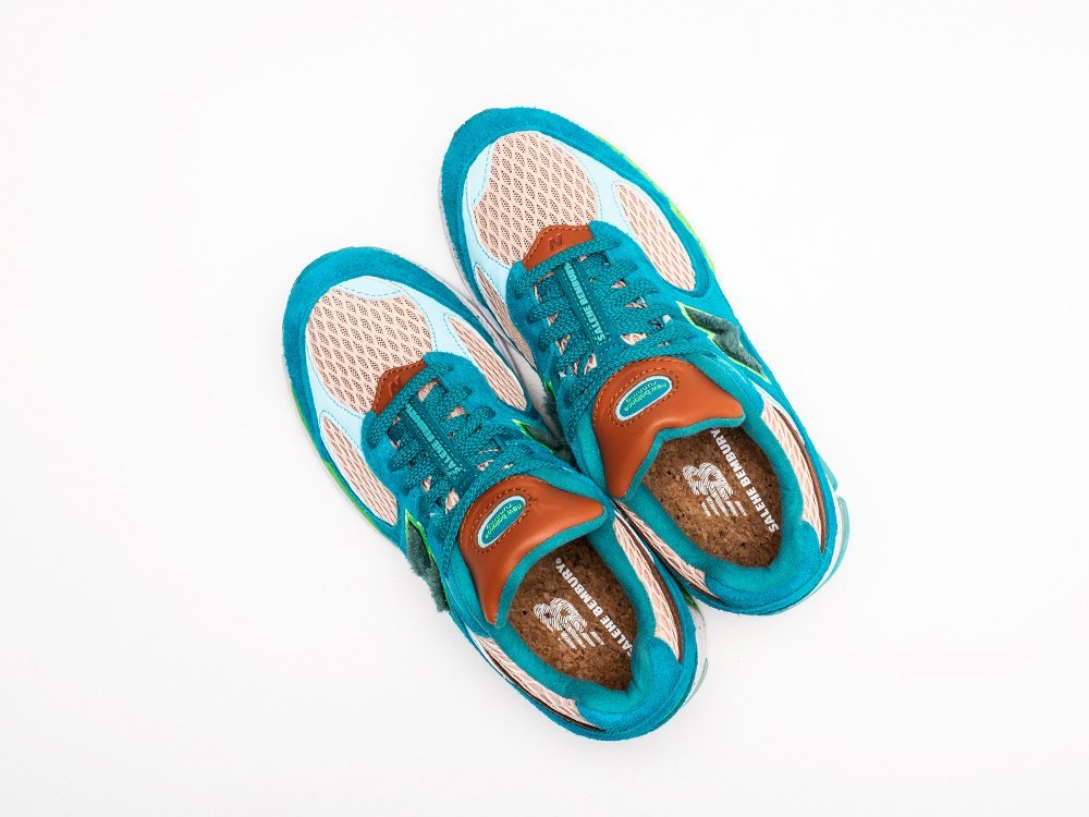 New Balance x Salehe Bembury x 2002R Water Be The Guide бирюзовые замша женские (AR26727) - фото 3 New Balance x Salehe Bembury x 2002R Water Be The Guide бирюзовые замша женские (AR26727) - фото 3