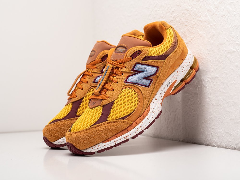 New Balance x Salehe Bembury x 2002R Peace Be The Journey оранжевые замша мужские (AR26729) - фото 2 New Balance x Salehe Bembury x 2002R Peace Be The Journey оранжевые замша мужские (AR26729) - фото 2