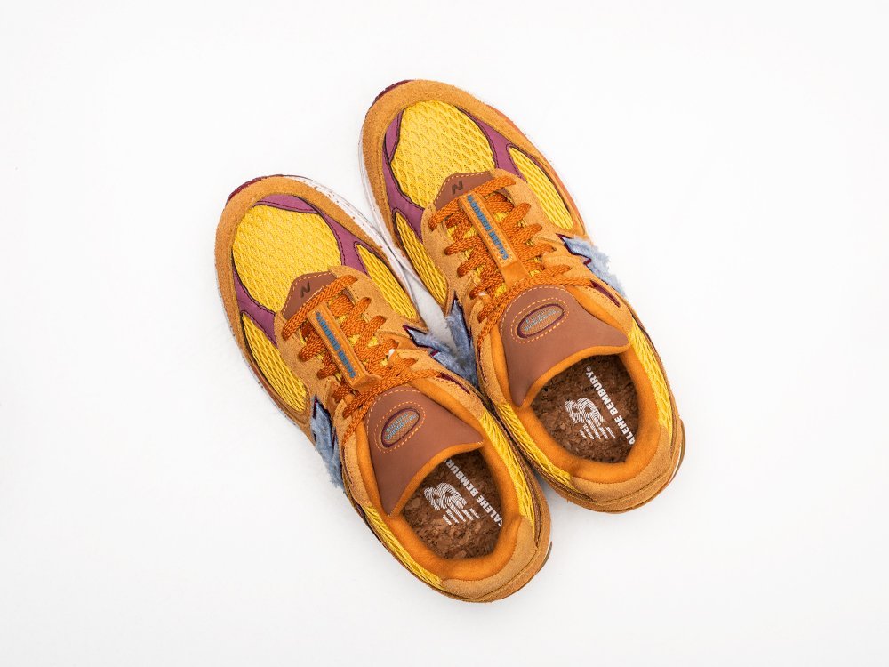 New Balance x Salehe Bembury x 2002R Peace Be The Journey оранжевые замша мужские (AR26729) - фото 3 New Balance x Salehe Bembury x 2002R Peace Be The Journey оранжевые замша мужские (AR26729) - фото 3