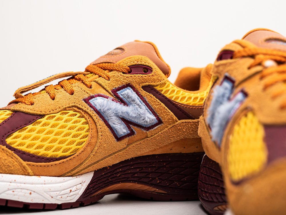 New Balance x Salehe Bembury x 2002R Peace Be The Journey оранжевые замша мужские (AR26729) - фото 4 New Balance x Salehe Bembury x 2002R Peace Be The Journey оранжевые замша мужские (AR26729) - фото 4