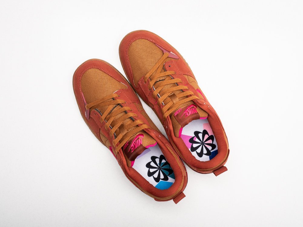 Nike Dunk Low Disrupt 2 Desert Bronze коричневые замша мужские (AR26743) - фото 3 Nike Dunk Low Disrupt 2 Desert Bronze коричневые замша мужские (AR26743) - фото 3