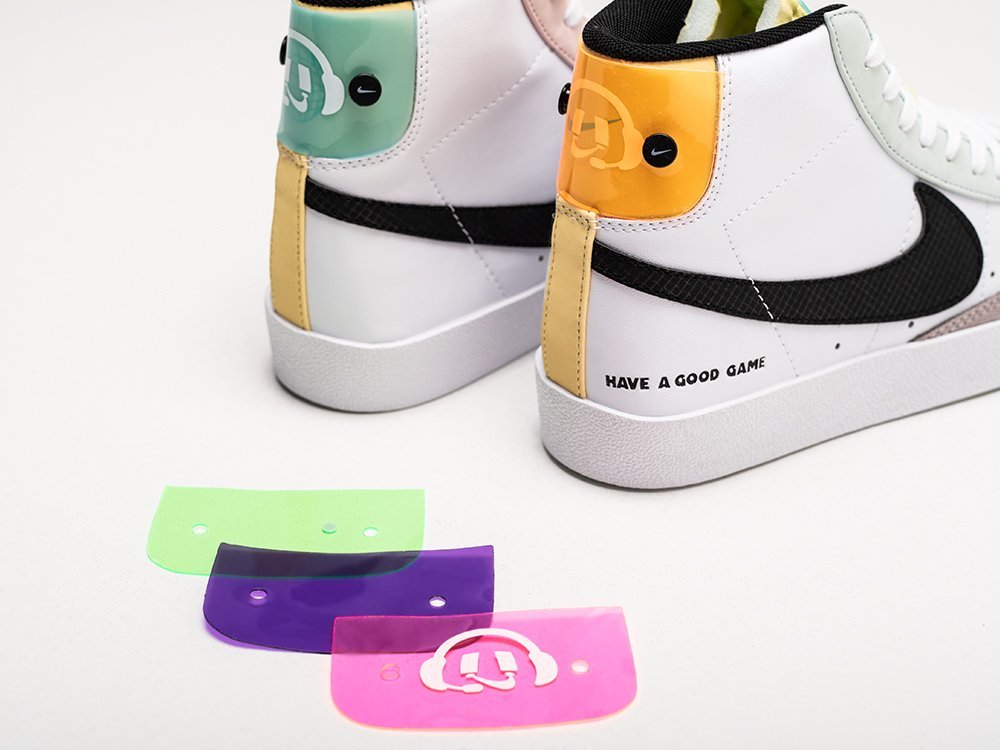 Nike Blazer Mid 77 Have a Good Game белые кожа мужские (AR26750) - фото 4 Nike Blazer Mid 77 Have a Good Game белые кожа мужские (AR26750) - фото 4