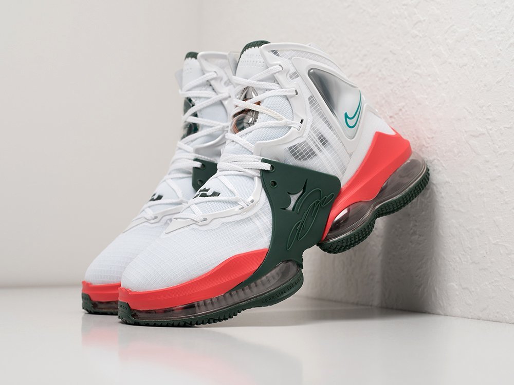 Nike Lebron XIX белые текстиль мужские (AR26753) - фото 2 Nike Lebron XIX белые текстиль мужские (AR26753) - фото 2