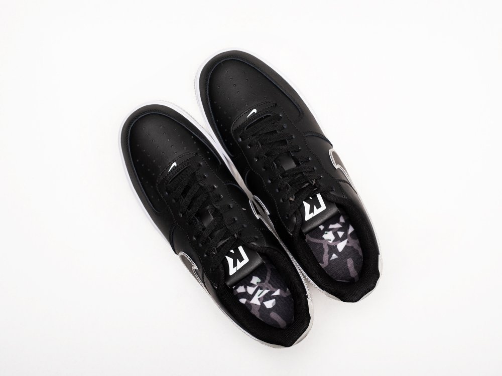 Nike Air Force 1 Low черные кожа мужские (AR26761) - фото 3 Nike Air Force 1 Low черные кожа мужские (AR26761) - фото 3