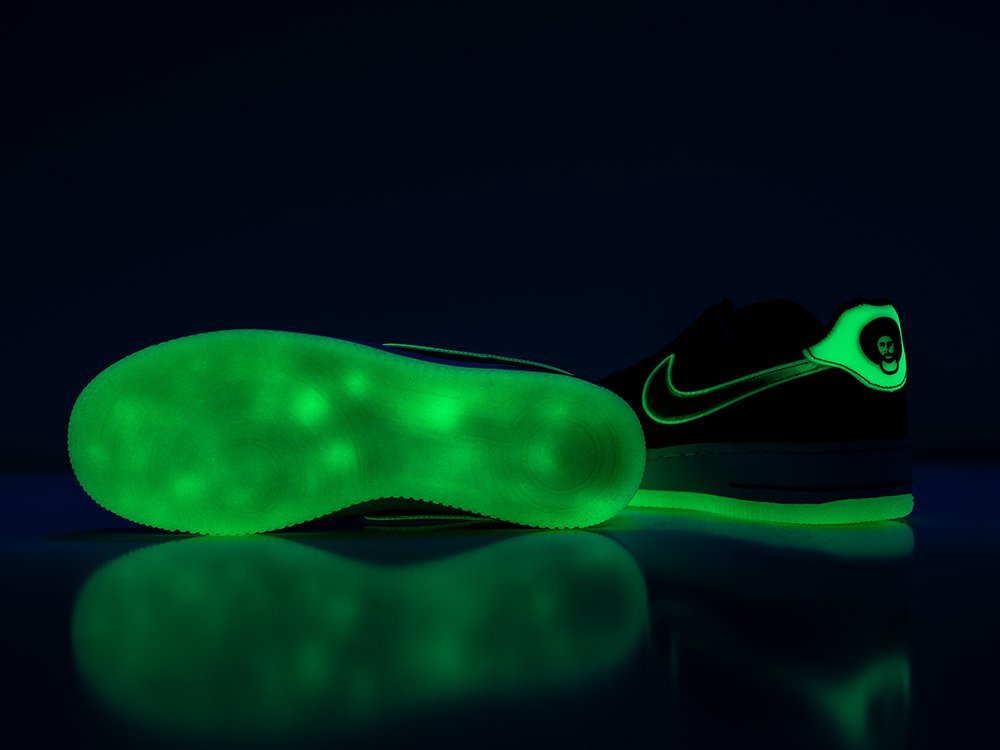 Nike Air Force 1 Low черные кожа мужские (AR26761) - фото 4 Nike Air Force 1 Low черные кожа мужские (AR26761) - фото 4