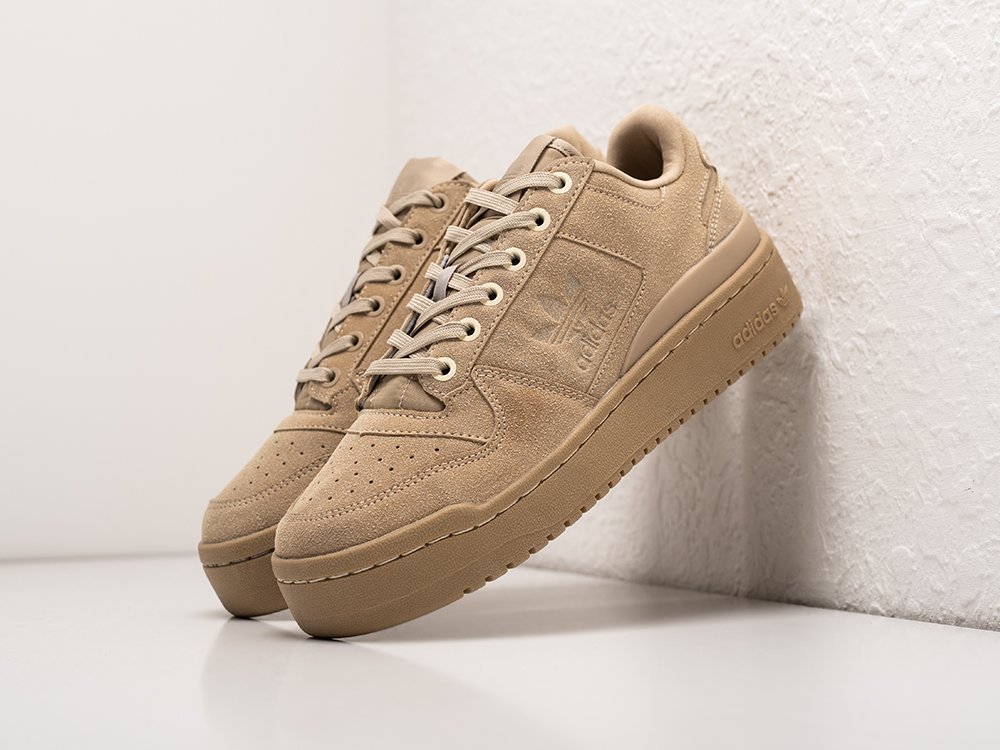 Adidas Forum Bold Low бежевые замша женские (AR26765) - фото 2 Adidas Forum Bold Low бежевые замша женские (AR26765) - фото 2