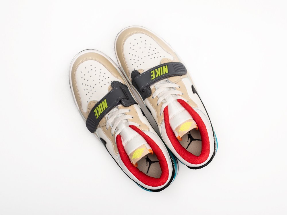 Nike Air Jordan Legacy 312 low Gradient белые кожа мужские (AR26769) - фото 3 Nike Air Jordan Legacy 312 low Gradient белые кожа мужские (AR26769) - фото 3