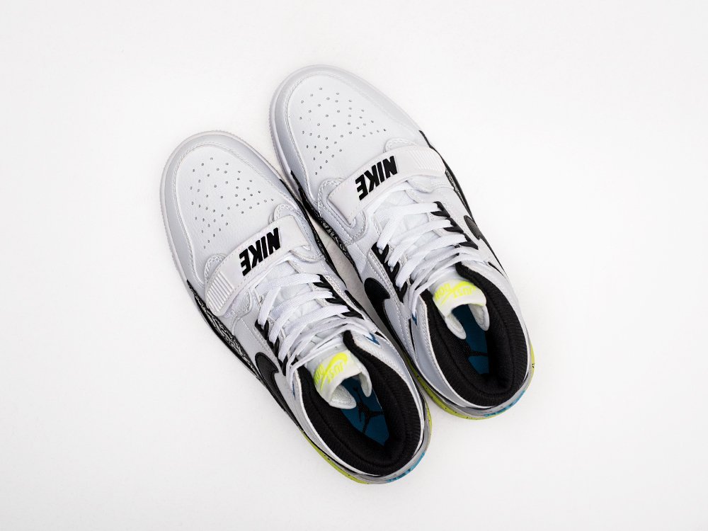Nike x Just Don x Jordan Legacy 312 Billy Hoyle белые кожа мужские (AR26770) - фото 3