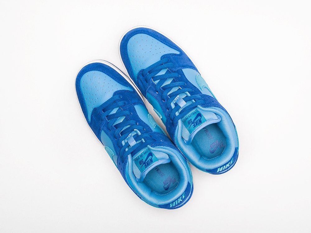 Nike SB Dunk Low Blue Raspberry голубые замша мужские (AR26773) - фото 3 Nike SB Dunk Low Blue Raspberry голубые замша мужские (AR26773) - фото 3