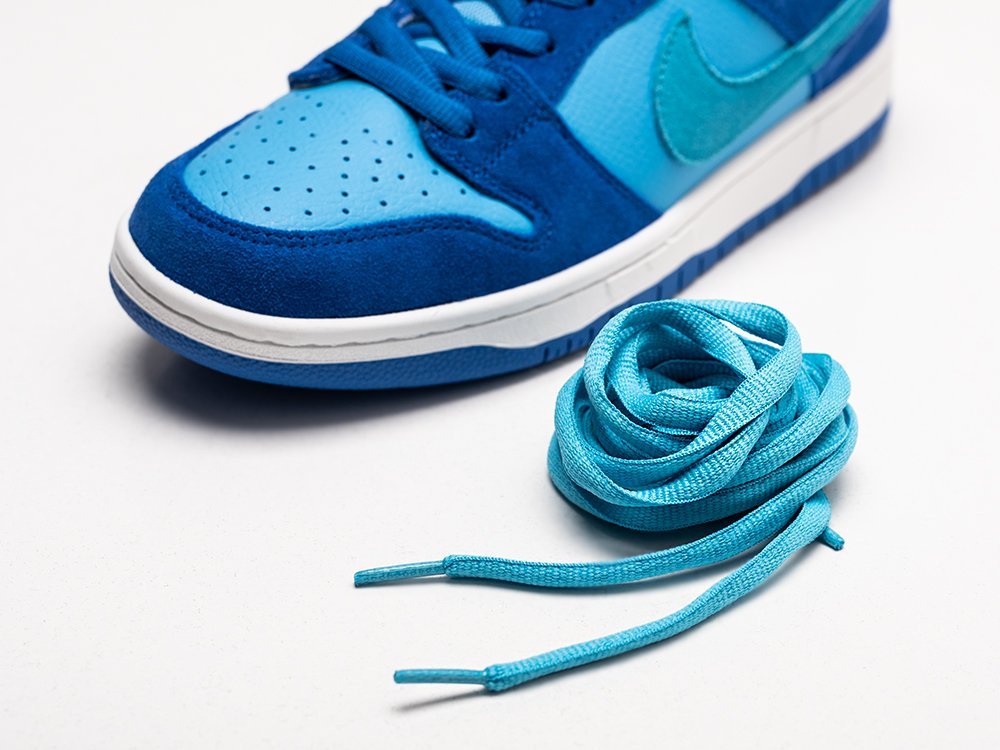 Nike SB Dunk Low Blue Raspberry голубые замша мужские (AR26773) - фото 4 Nike SB Dunk Low Blue Raspberry голубые замша мужские (AR26773) - фото 4