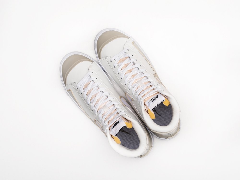 Nike Blazer Mid 77 Infinite WMNS белые кожа женские (AR26814) - фото 3 Nike Blazer Mid 77 Infinite WMNS белые кожа женские (AR26814) - фото 3