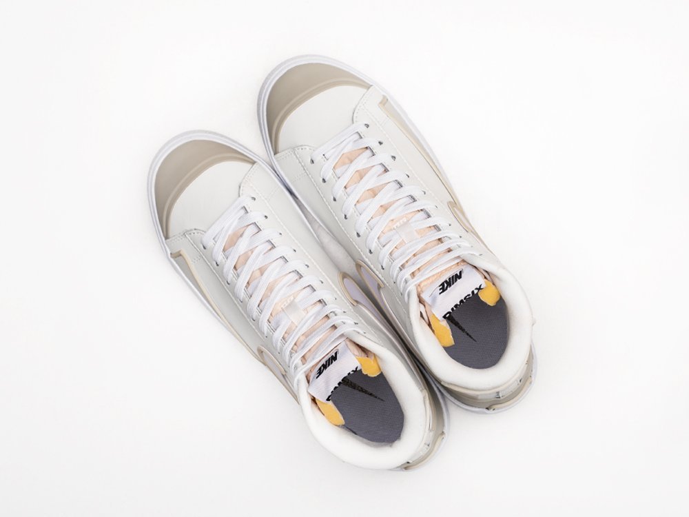 Nike Blazer Mid 77 Infinite белые кожа мужские (AR26815) - фото 3 Nike Blazer Mid 77 Infinite белые кожа мужские (AR26815) - фото 3