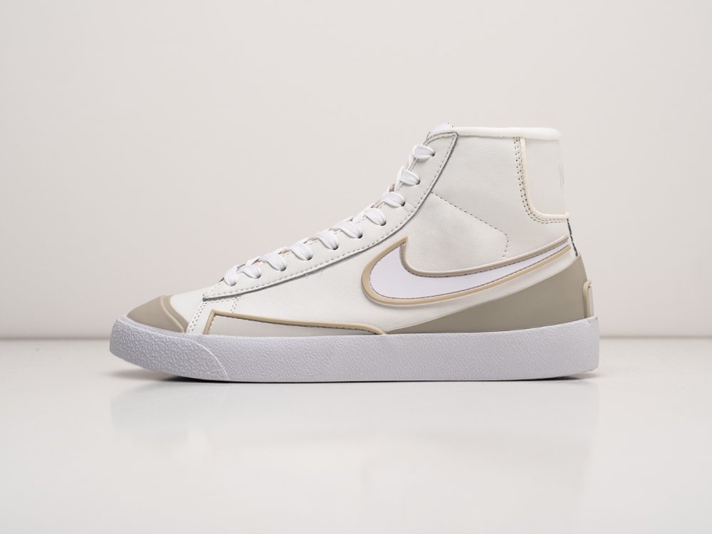 Nike Blazer Mid 77 Infinite белые кожа мужские (AR26815) - фото 1 Nike Blazer Mid 77 Infinite белые кожа мужские (AR26815) - фото 1
