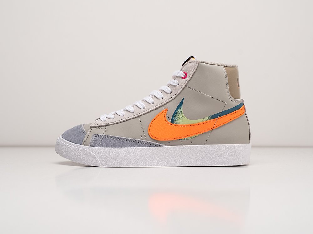 Nike Blazer Mid 77 VNTG SHANGHAI WMNS белые кожа женские (AR26828) - фото 1