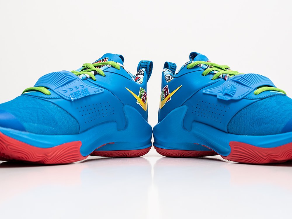 Nike x UNO x Zoom Freak 3 NRG 50th Anniversary - Blue синие текстиль мужские (AR26831) - фото 4