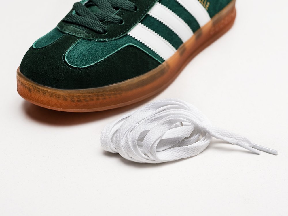 Adidas Gazelle OG x Gucci зеленые замша мужские (AR26837) - фото 4 Adidas Gazelle OG x Gucci зеленые замша мужские (AR26837) - фото 4