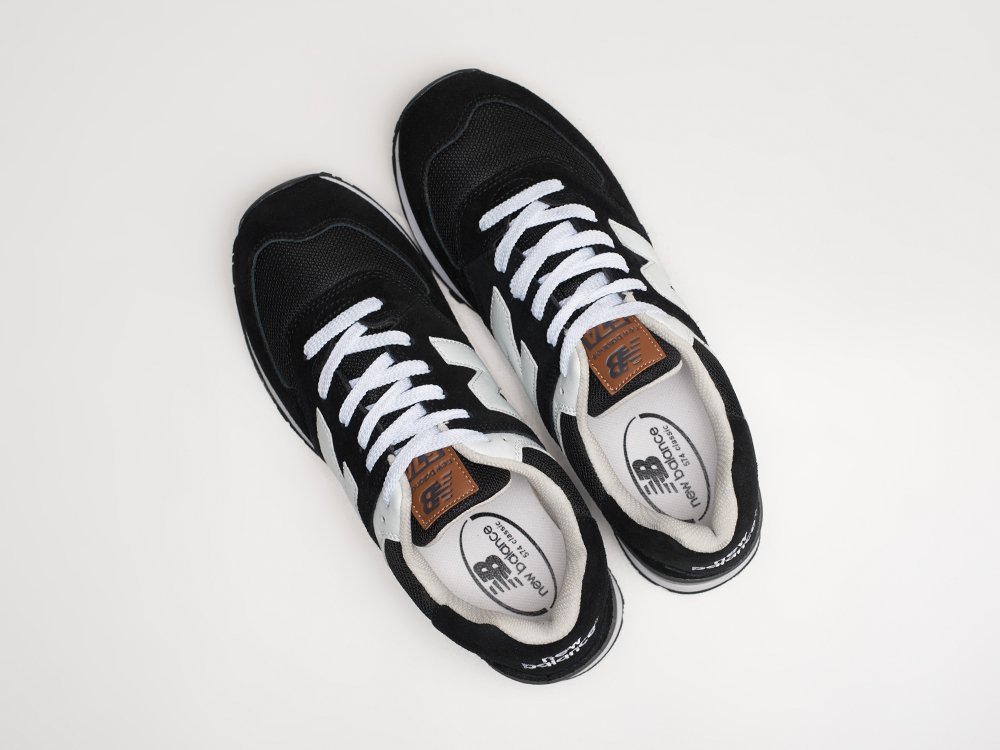 New Balance 574 черные замша мужские (AR26887) - фото 3 New Balance 574 черные замша мужские (AR26887) - фото 3