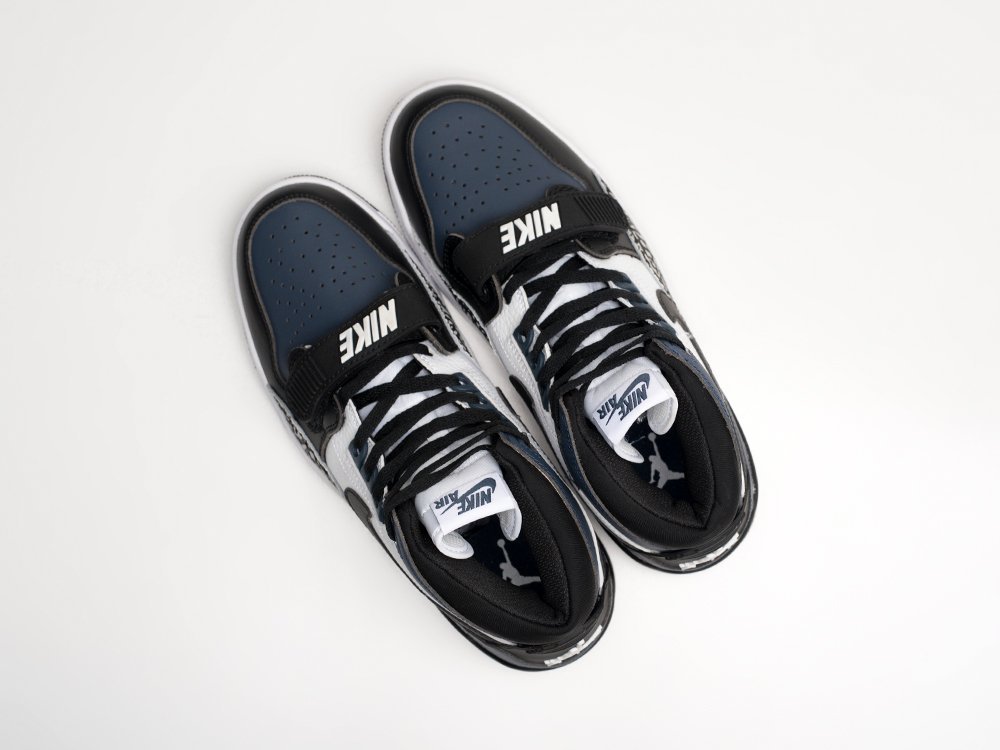 Nike Air Jordan Legacy 312 Midnight Navy синие кожа мужские (AR26888) - фото 3 Nike Air Jordan Legacy 312 Midnight Navy синие кожа мужские (AR26888) - фото 3