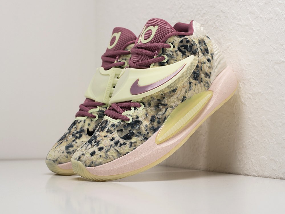Nike KD 14 Surreal желтые текстиль мужские (AR26895) - фото 2 Nike KD 14 Surreal желтые текстиль мужские (AR26895) - фото 2
