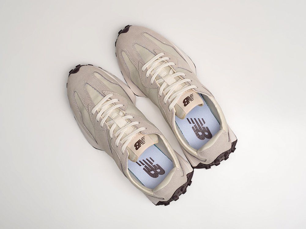 New Balance 327 Angora Sea Salt бежевые замша мужские (AR26898) - фото 3 New Balance 327 Angora Sea Salt бежевые замша мужские (AR26898) - фото 3