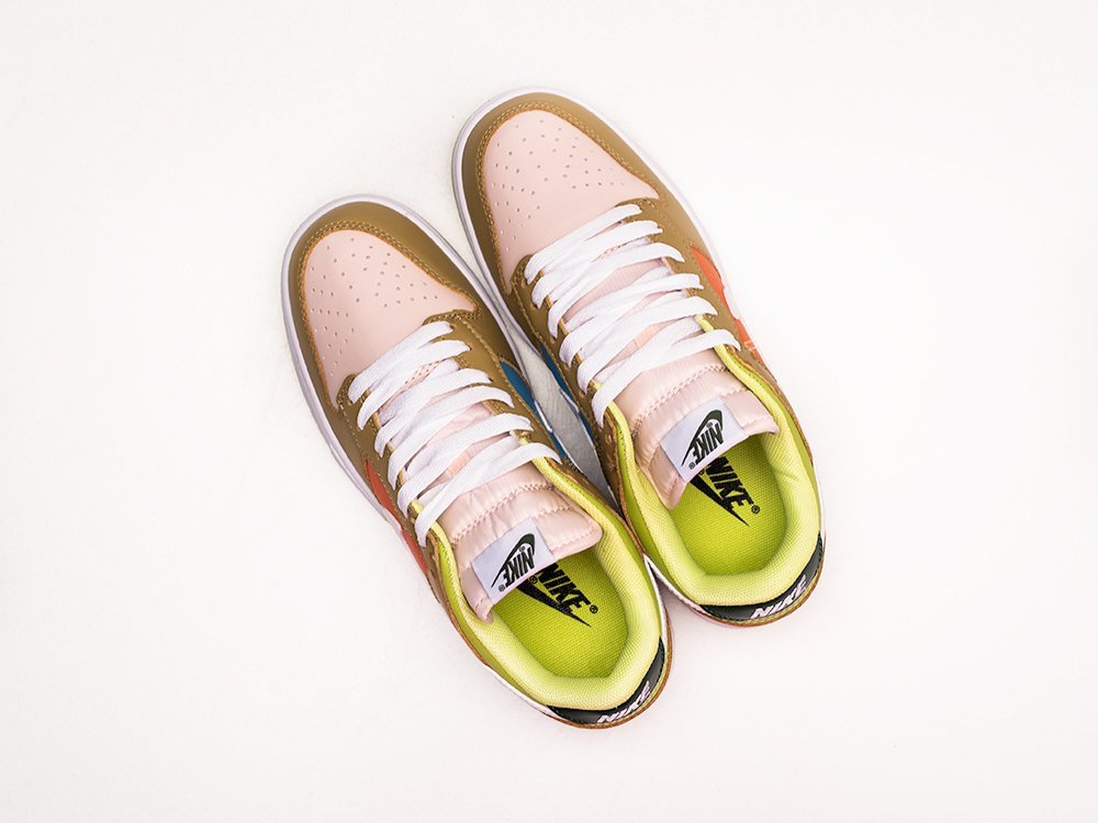 Nike SB Dunk Low Brown Green WMNS разноцветные кожа женские (AR27014) - фото 3 Nike SB Dunk Low Brown Green WMNS разноцветные кожа женские (AR27014) - фото 3