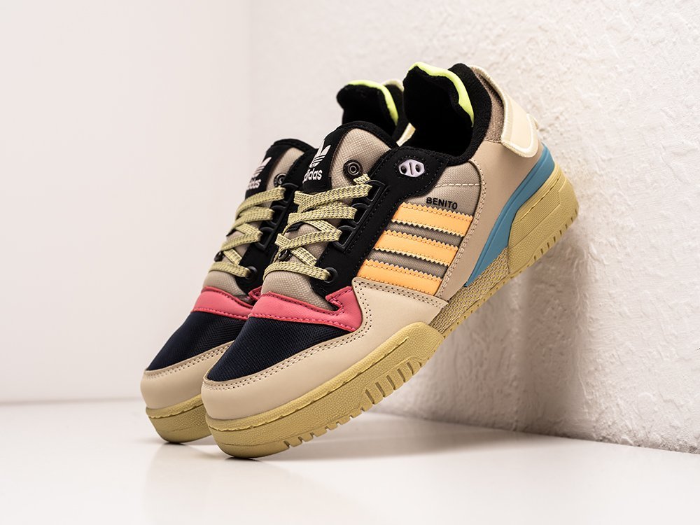 Adidas x Bad Bunny x Forum Powerhouse Sneakers Benito WMNS бежевые кожа женские (AR27017) - фото 2 Adidas x Bad Bunny x Forum Powerhouse Sneakers Benito WMNS бежевые кожа женские (AR27017) - фото 2