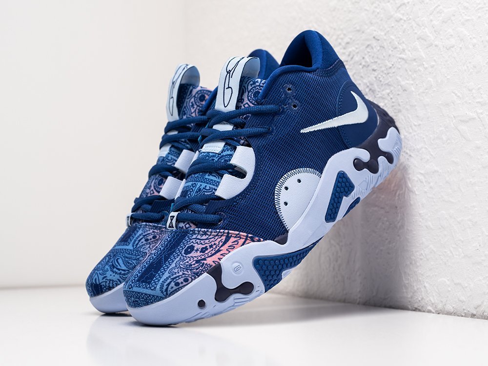 Nike PG 6 EP Blue Paisley синие текстиль мужские (AR27115) - фото 2 Nike PG 6 EP Blue Paisley синие текстиль мужские (AR27115) - фото 2