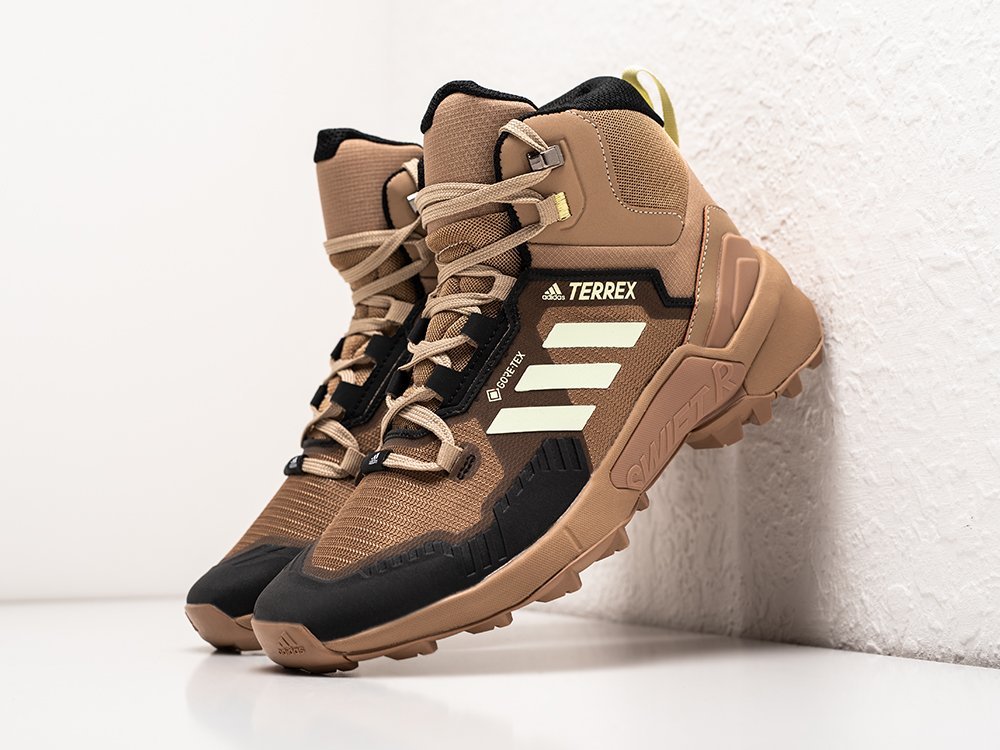 Adidas Terrex Swift R3 Mid коричневые текстиль мужские (AR27134) - фото 2 Adidas Terrex Swift R3 Mid коричневые текстиль мужские (AR27134) - фото 2