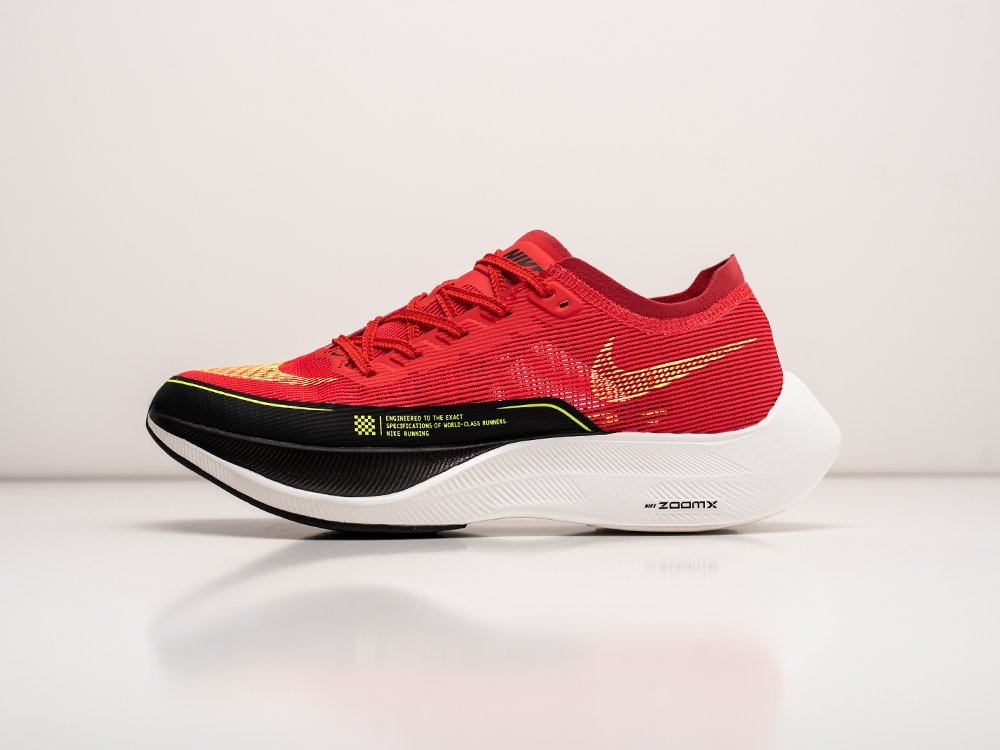 Nike ZoomX Vaporfly NEXT% 2 Siren Red Volt красные текстиль мужские (AR27139) - фото 1