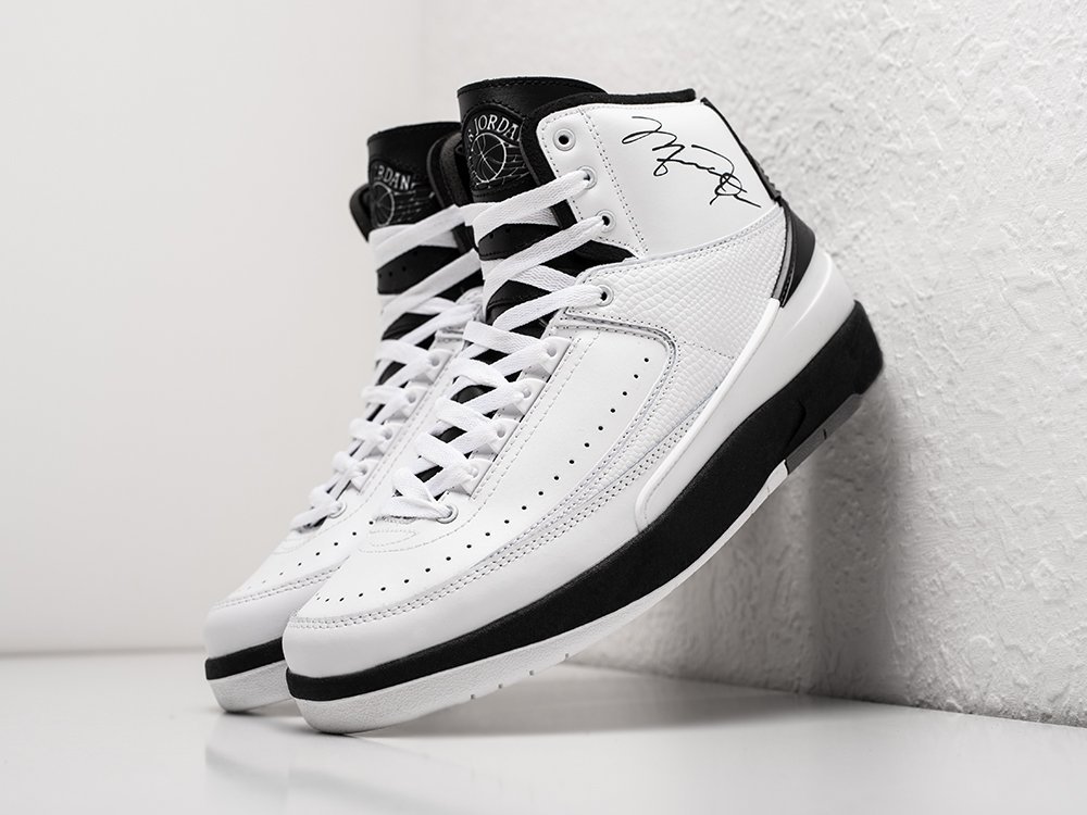 Nike Air Jordan 2 Retro Wing It Off-White белые кожа мужские (AR27145) - фото 2 Nike Air Jordan 2 Retro Wing It Off-White белые кожа мужские (AR27145) - фото 2