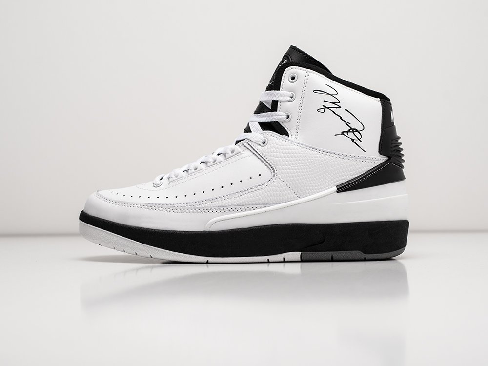 Nike Air Jordan 2 Retro Wing It Off-White белые кожа мужские (AR27145) - фото 1 Nike Air Jordan 2 Retro Wing It Off-White белые кожа мужские (AR27145) - фото 1