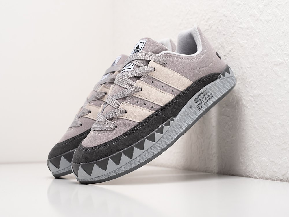 Adidas x Neighborhood x Adimatic Grey серые замша мужские (AR27150) - фото 2 Adidas x Neighborhood x Adimatic Grey серые замша мужские (AR27150) - фото 2