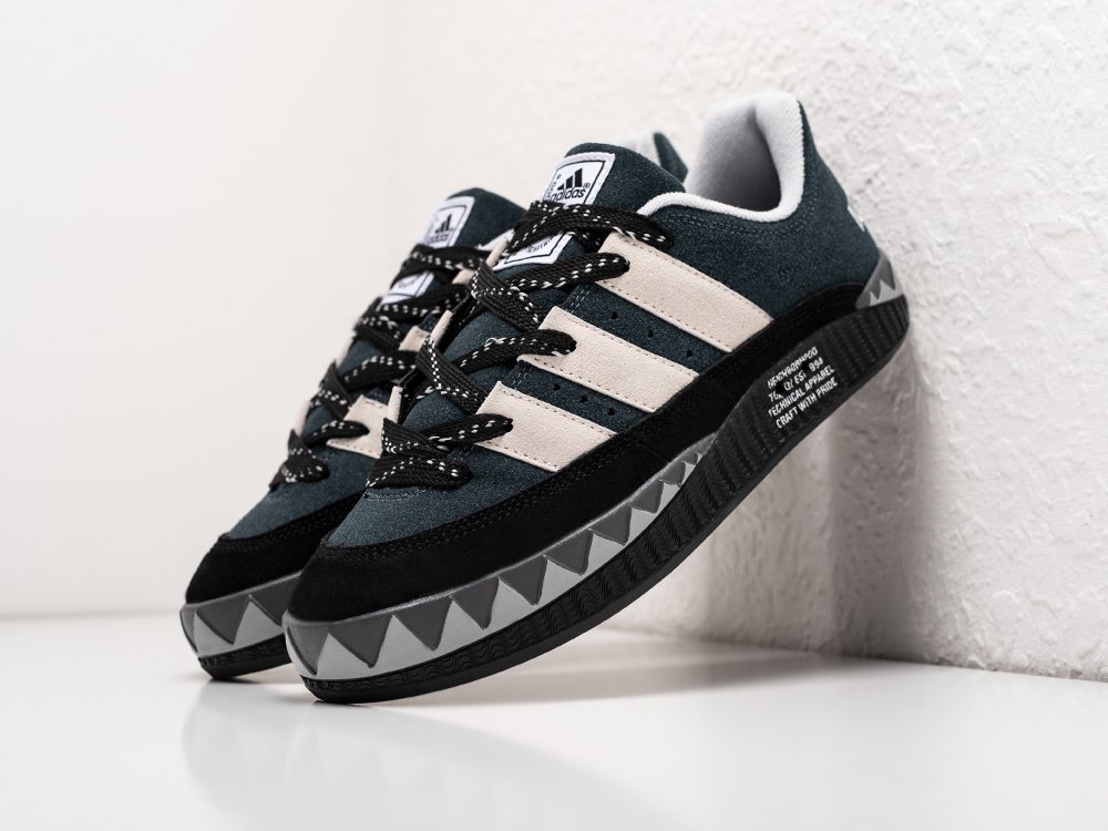 Adidas x Neighborhood x Adimatic Black черные замша мужские (AR27151) - фото 2 Adidas x Neighborhood x Adimatic Black черные замша мужские (AR27151) - фото 2