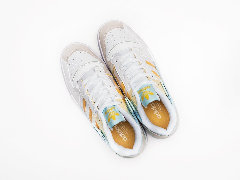 Adidas Forum Low Exhibit Cloud White белые кожа мужские (AR27187) - фото 3 Adidas Forum Low Exhibit Cloud White белые кожа мужские (AR27187) - фото 3