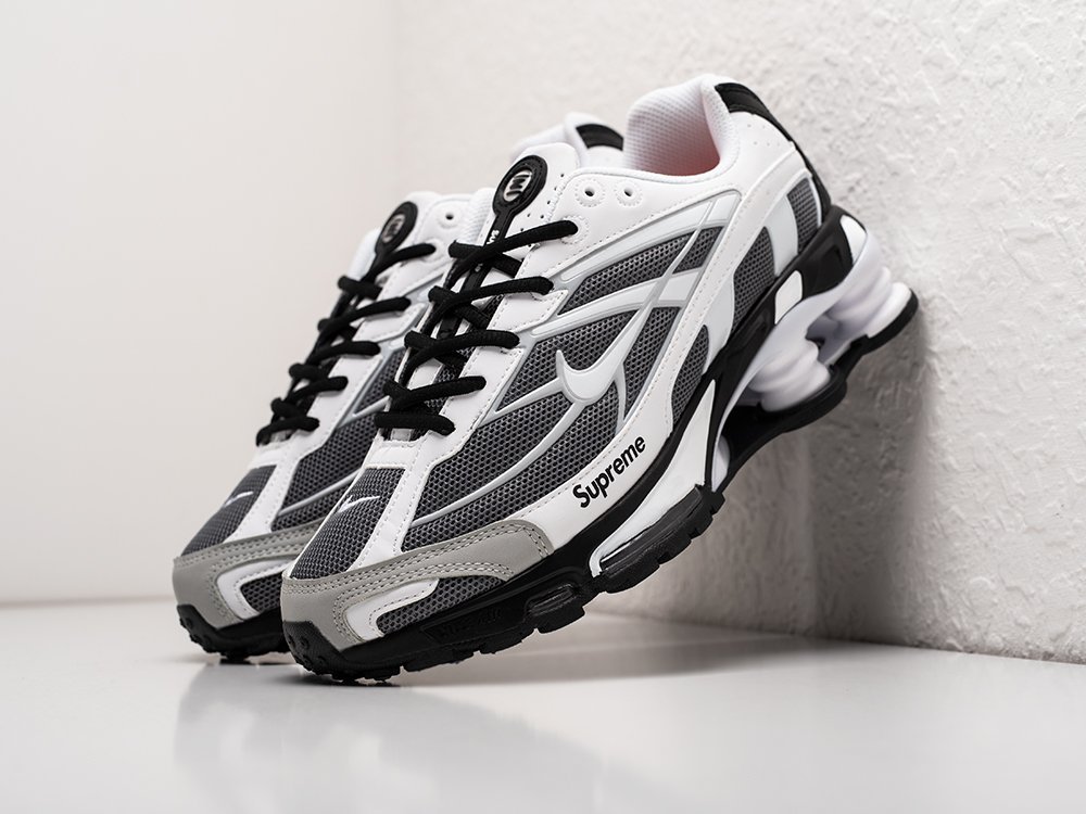 Nike Shox Ride 2 SP Supreme белые кожа мужские (AR27192) - фото 2 Nike Shox Ride 2 SP Supreme белые кожа мужские (AR27192) - фото 2