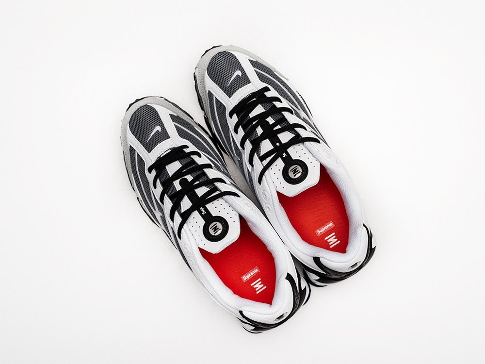 Nike Shox Ride 2 SP Supreme белые кожа мужские (AR27192) - фото 3 Nike Shox Ride 2 SP Supreme белые кожа мужские (AR27192) - фото 3