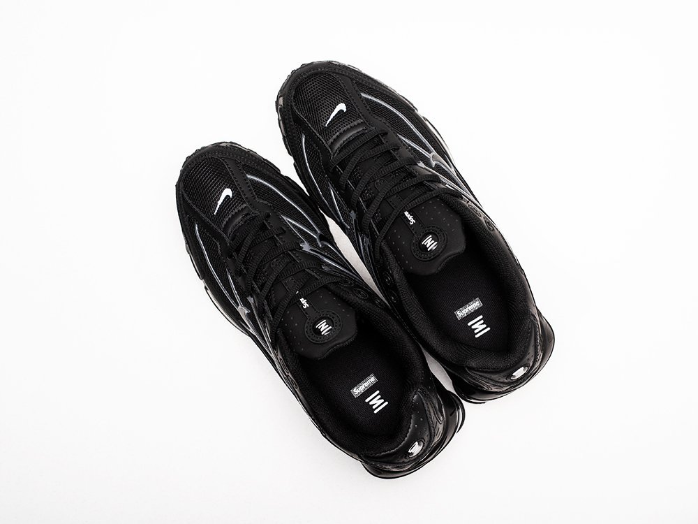 Nike Shox Ride 2 SP Supreme Black черные кожа мужские (AR27194) - фото 3