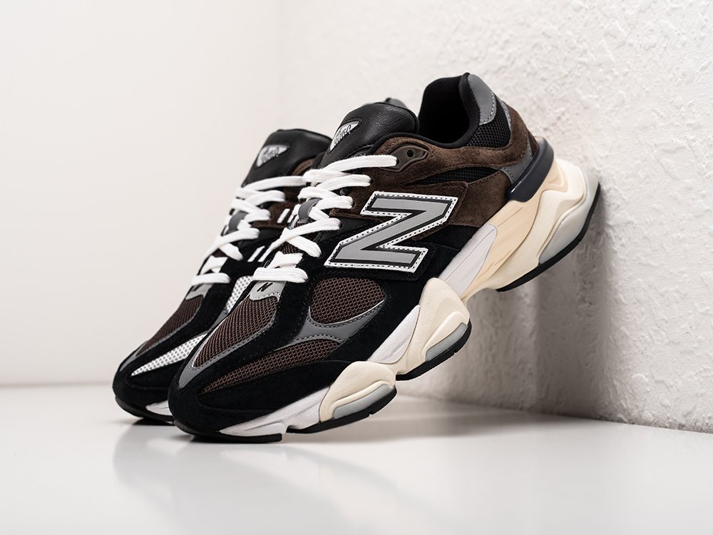 New Balance 9060 Brown Black черные замша мужские (AR27197) - фото 2 New Balance 9060 Brown Black черные замша мужские (AR27197) - фото 2
