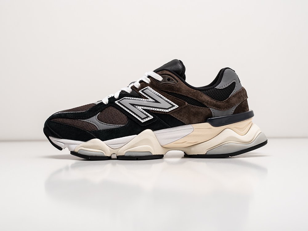 New Balance 9060 Brown Black черные замша мужские (AR27197) - фото 1 New Balance 9060 Brown Black черные замша мужские (AR27197) - фото 1