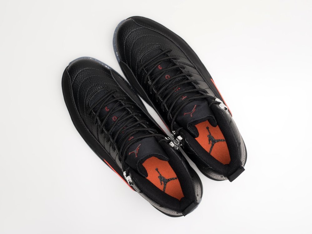 Nike Air Jordan 12 Utility Grind черные кожа мужские (AR27214) - фото 3