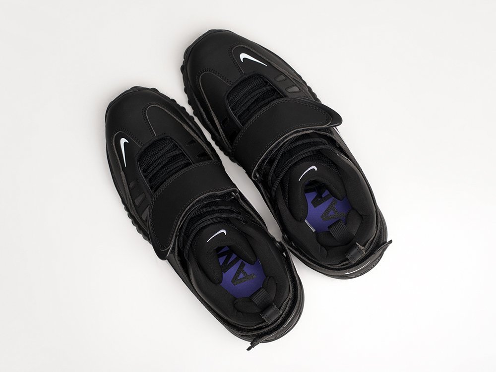 Nike x AMBUSH x Air Adjust Force Black Psychic Purple черные кожа мужские (AR27217) - фото 3