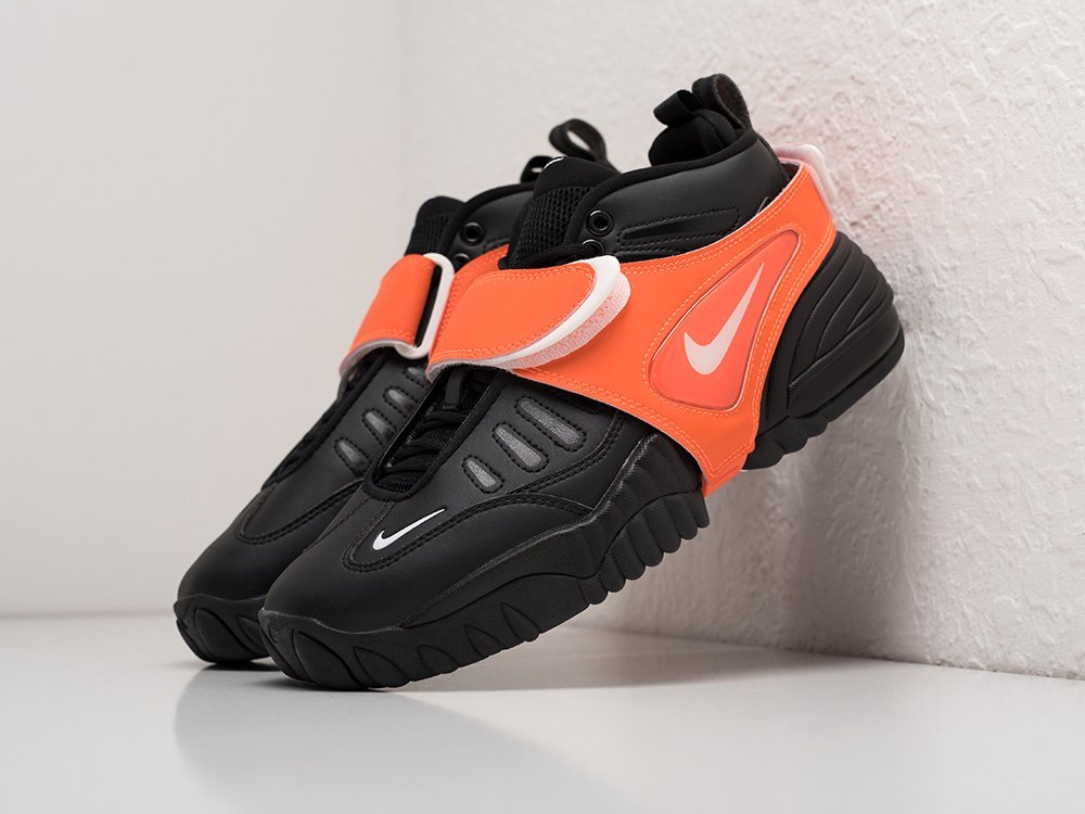 Nike x AMBUSH x Air Adjust Force Orange черные кожа мужские (AR27218) - фото 2 Nike x AMBUSH x Air Adjust Force Orange черные кожа мужские (AR27218) - фото 2