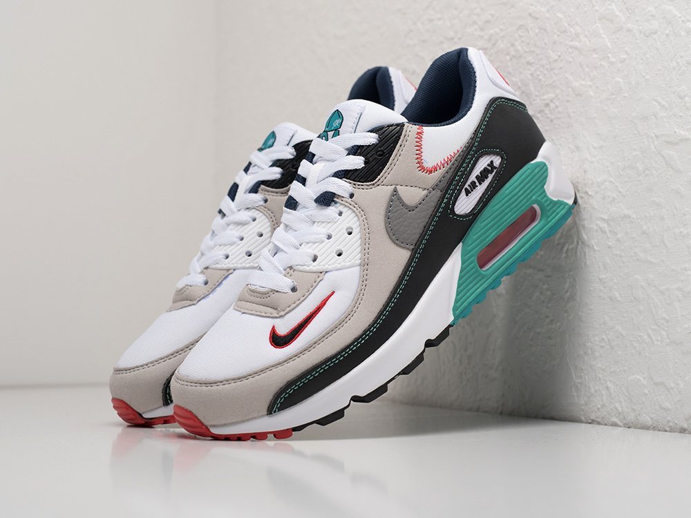 Nike Air Max 90 Griffey Swingman белые кожа мужские (AR27219) - фото 2