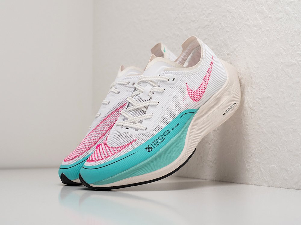 Nike ZoomX Vaporfly NEXT% 2 Watermelon WMNS белые текстиль женские (AR27225) - фото 2 Nike ZoomX Vaporfly NEXT% 2 Watermelon WMNS белые текстиль женские (AR27225) - фото 2