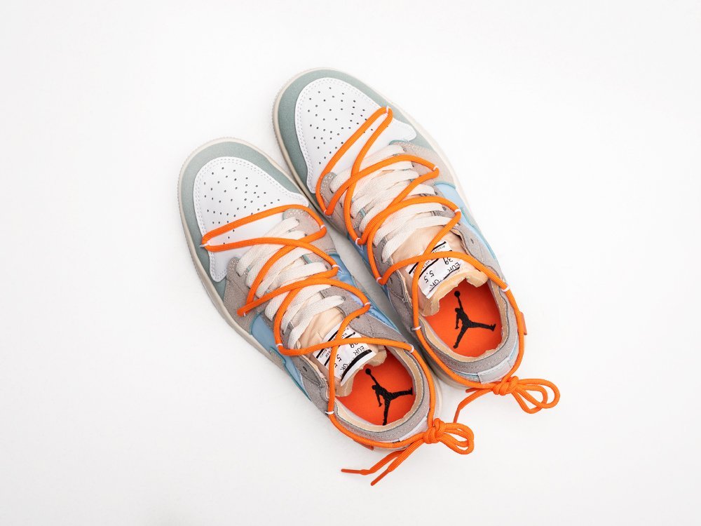 Nike SB Dunk Low x OFF-White WMNS белые кожа женские (AR27227) - фото 3 Nike SB Dunk Low x OFF-White WMNS белые кожа женские (AR27227) - фото 3