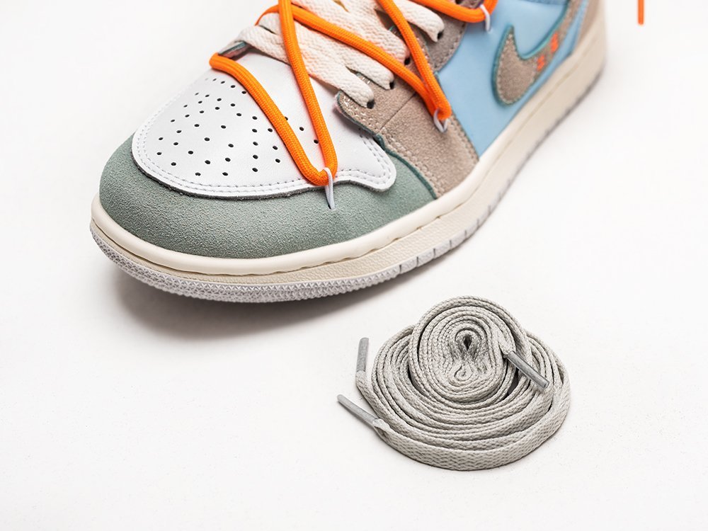 Nike SB Dunk Low x OFF-White WMNS белые кожа женские (AR27227) - фото 4 Nike SB Dunk Low x OFF-White WMNS белые кожа женские (AR27227) - фото 4