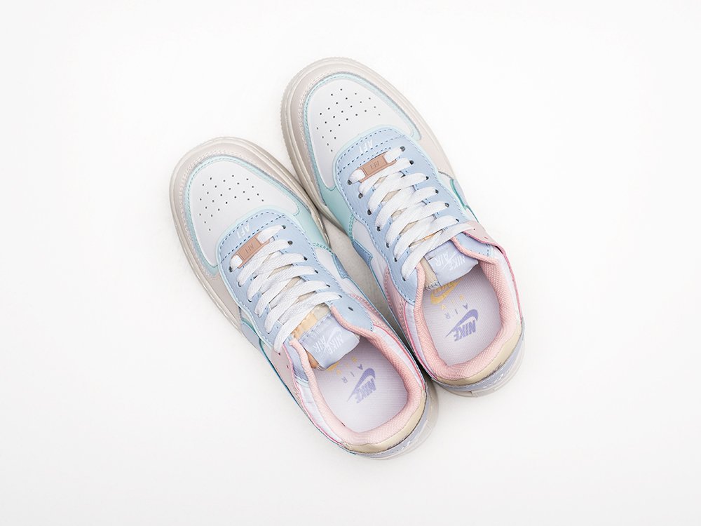 Nike Air Force 1 Shadow Pastel WMNS белые кожа женские (AR27250) - фото 3