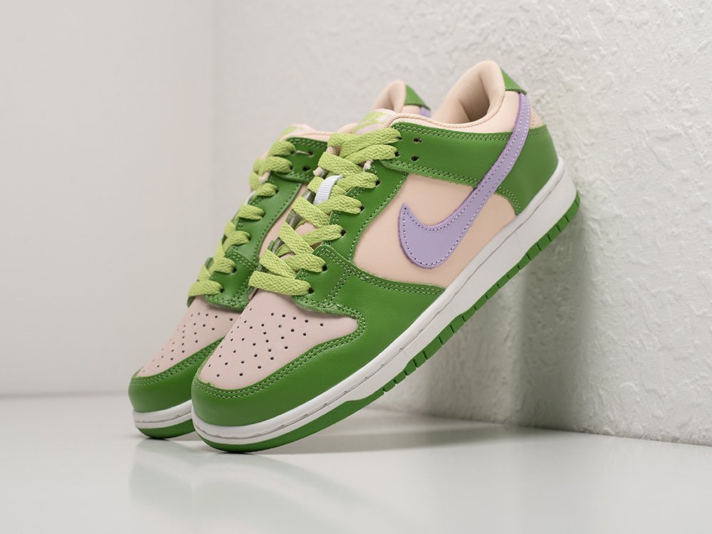 Nike SB Dunk Low Lime Ice WMNS  разноцветные кожа женские (AR27256) - фото 2