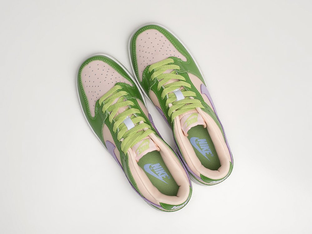 Nike SB Dunk Low Lime Ice WMNS  разноцветные кожа женские (AR27256) - фото 3